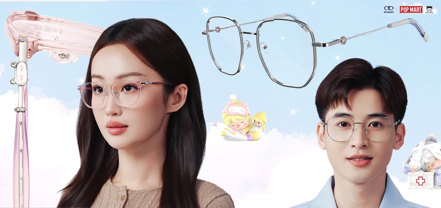 Lenskart x Popmart / Sweet Bean I Want A Hug Collection 