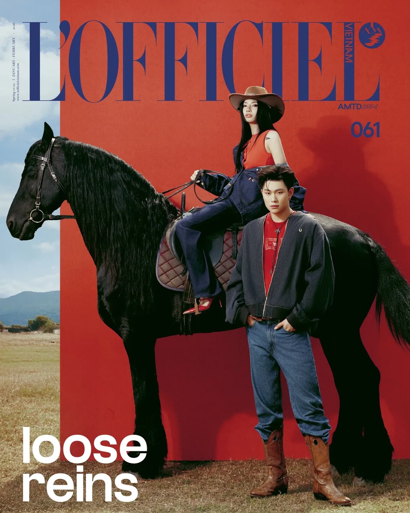 L’OFFICIEL Vietnam Cover | LOOSE REINS