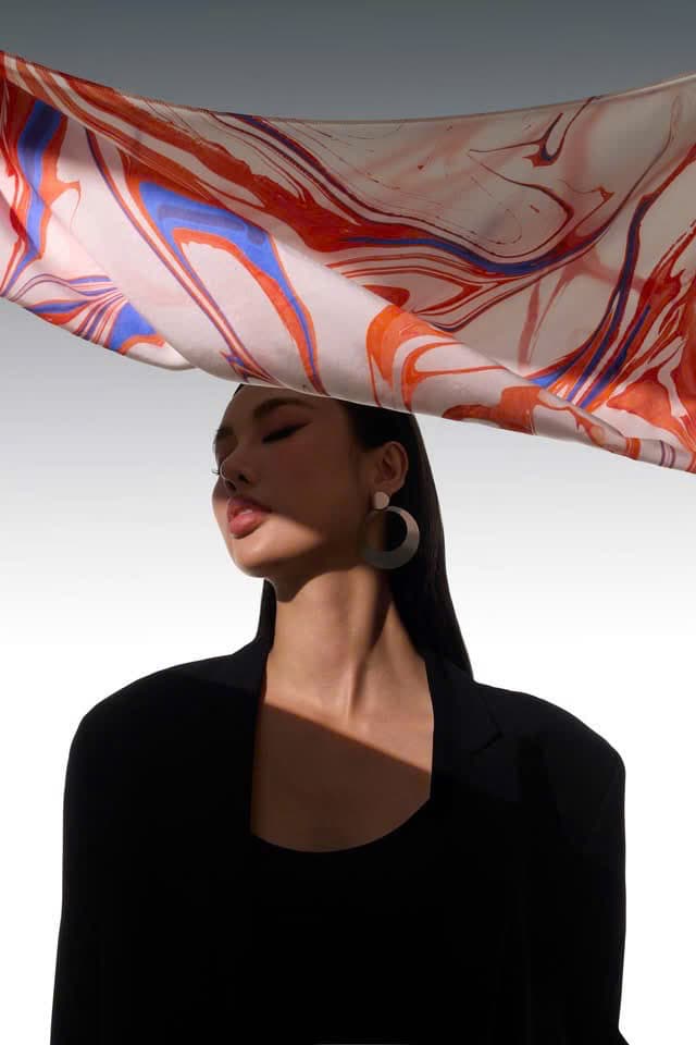 VIB Privilege Banking – Aurora Silk Scarf — project image