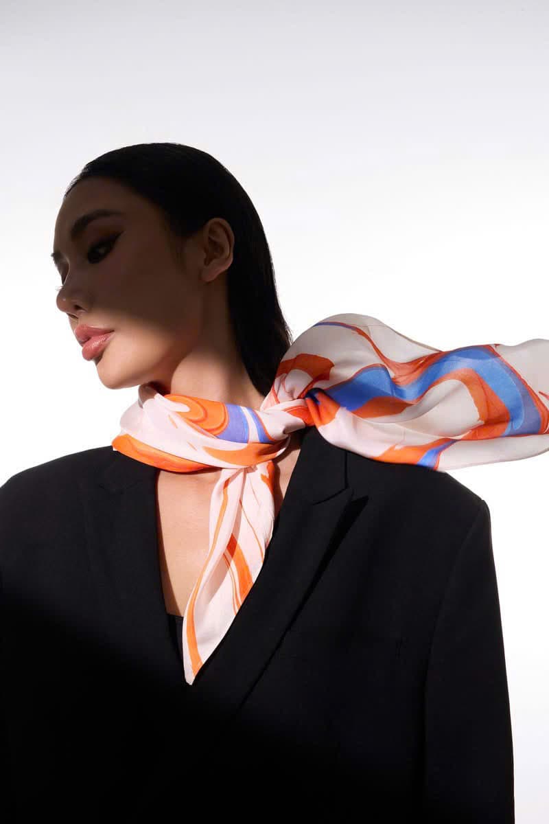 VIB Privilege Banking – Aurora Silk Scarf — image 2