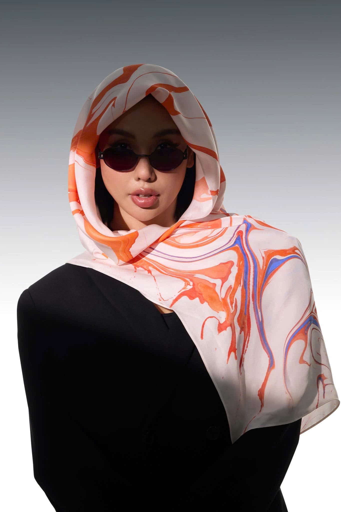 VIB Privilege Banking – Aurora Silk Scarf — image 5