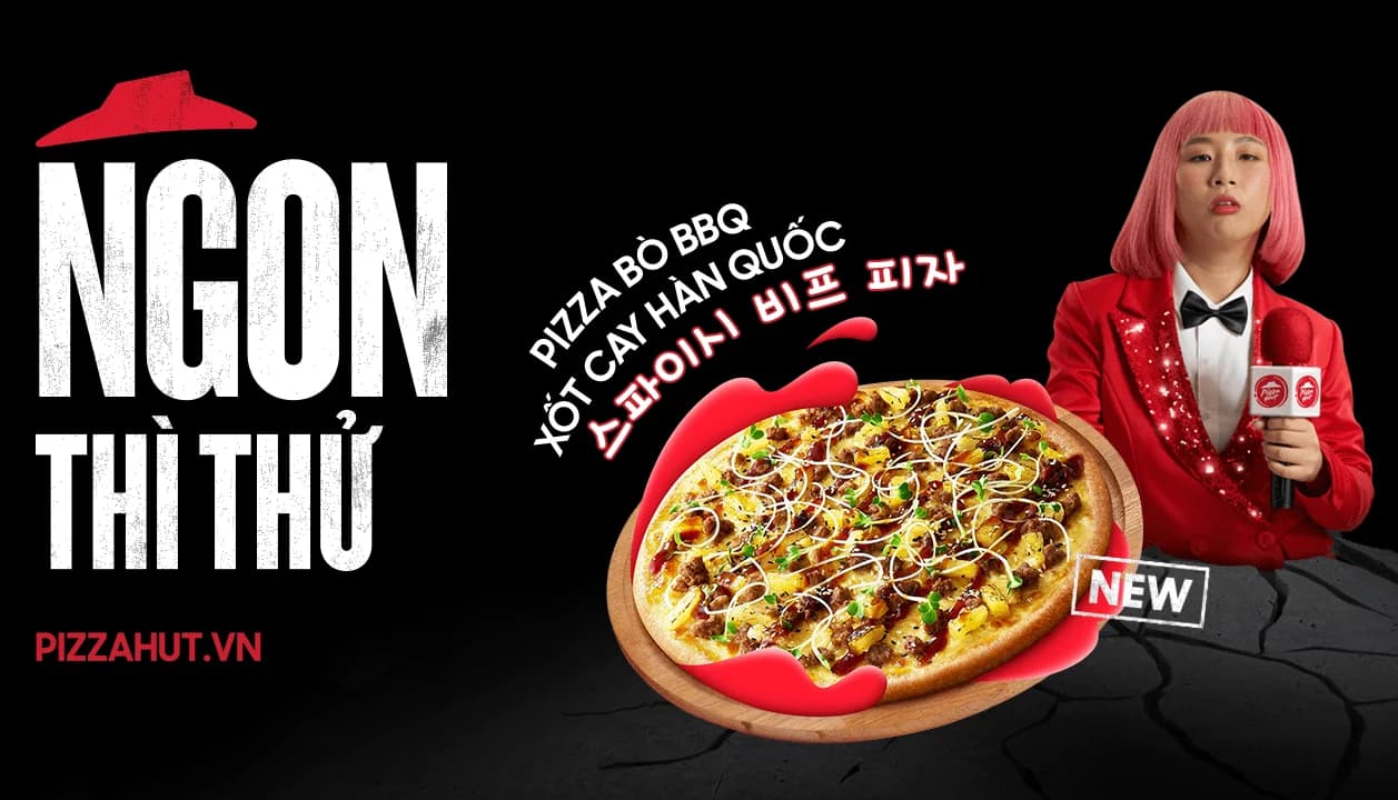 PIZZA HUT TVC x TRANG HÝ — styling bởi Trần Hoài Trang · 1