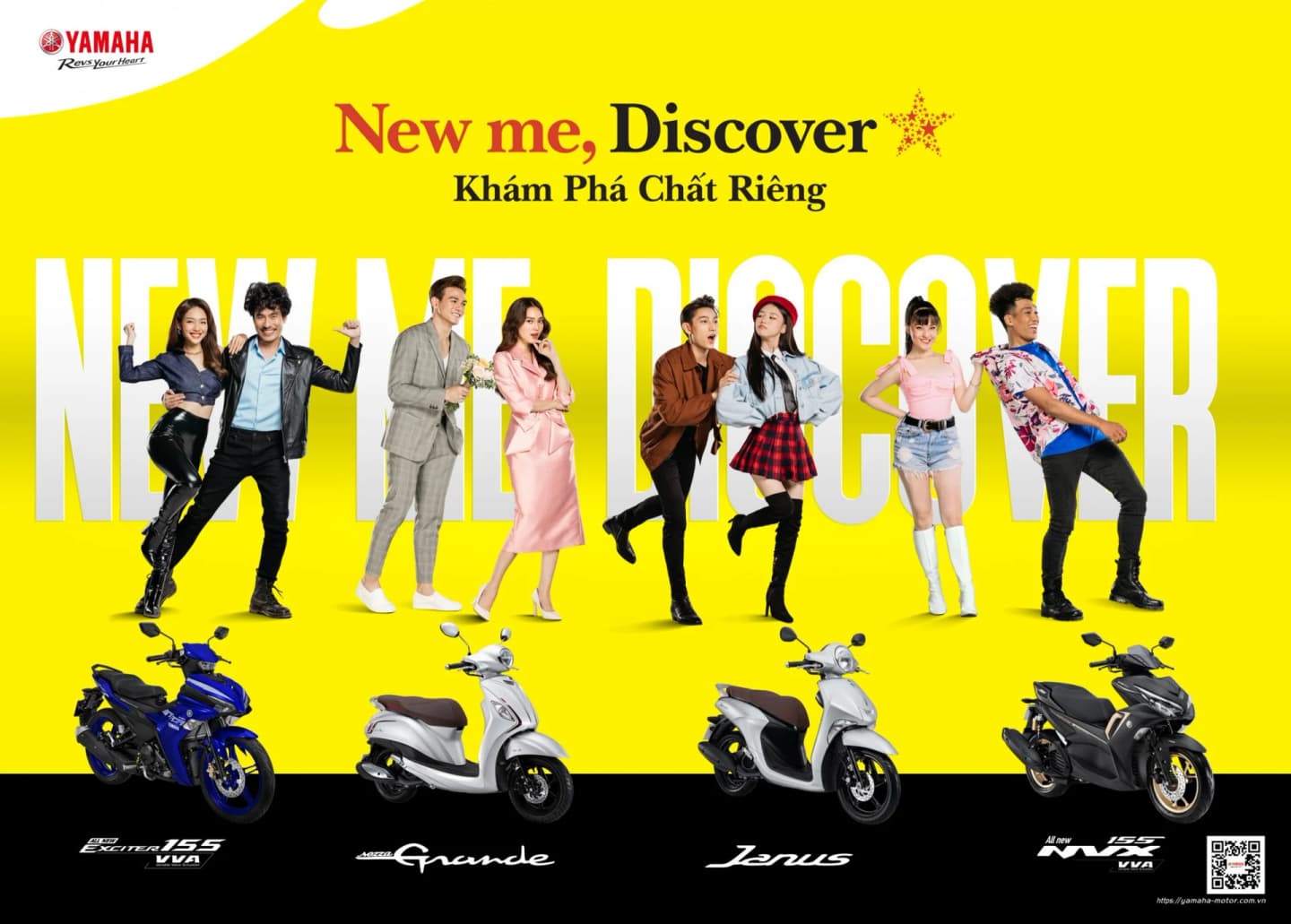 YAMAHA NEW ME DISCOVER — styling bởi Trần Hoài Trang · 1