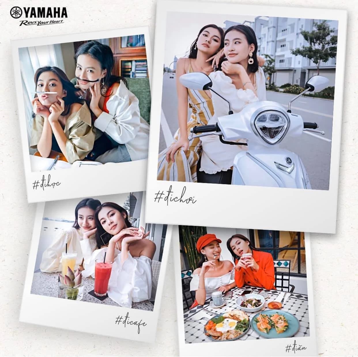 YAMAHA SOCIAL LAYOUT — styling by Trần Hoài Trang · 3