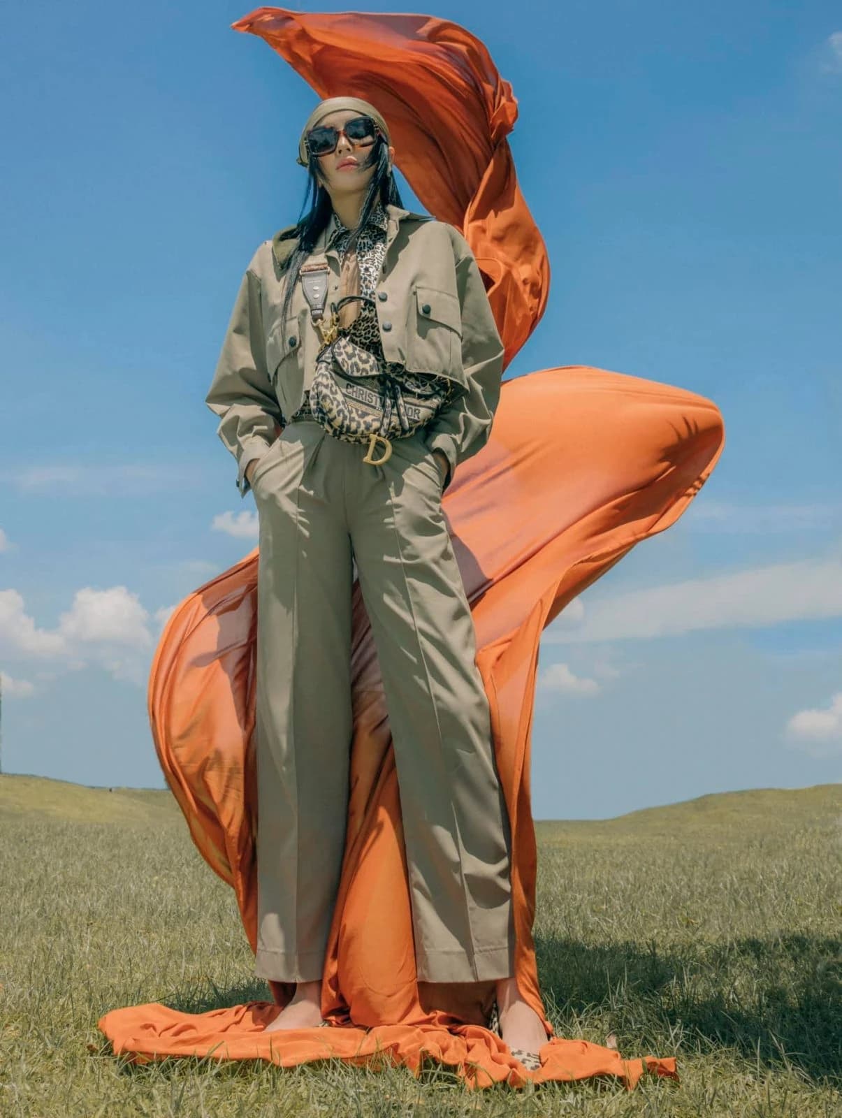 Kỳ Duyên in Dior — styling by Trần Hoài Trang