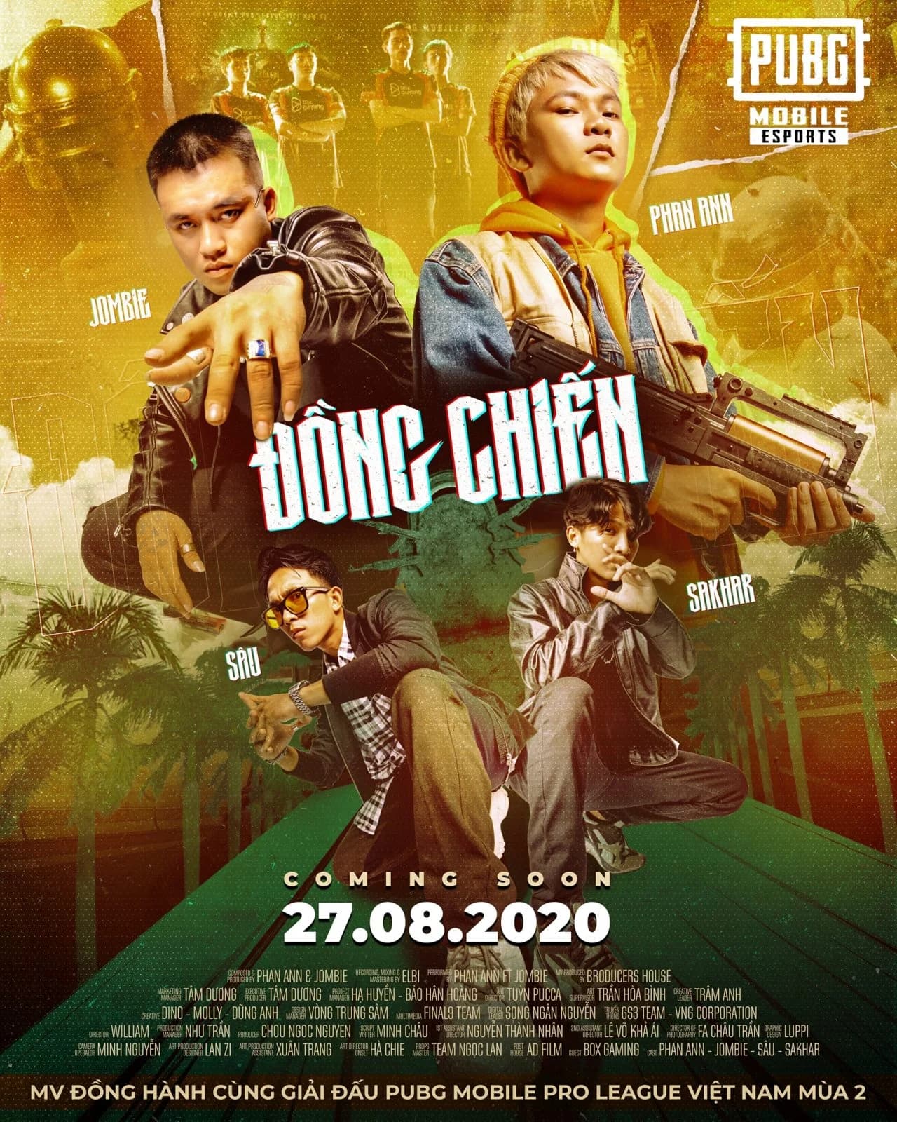 MV ĐỒNG CHIẾN – PUBG MOBLIE – PHAN ANN ft ZOMBIE — styling bởi Trần Hoài Trang · 1