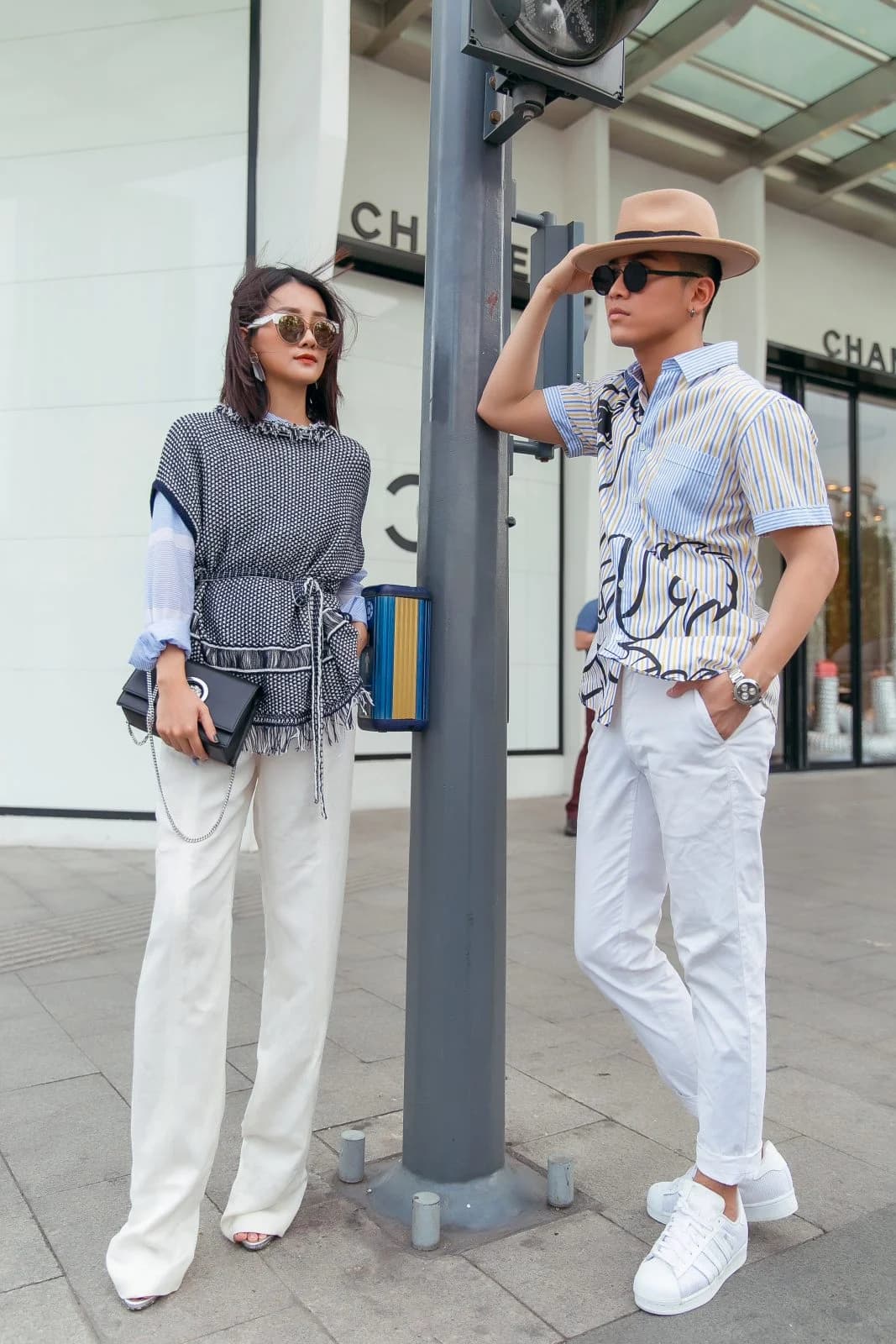 MC Quynh Chi x Mai Tien Dung Streetstyle — styling by Trần Hoài Trang · 4