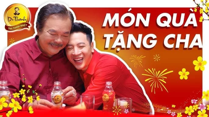 MÓN QUÀ TẶNG CHA – TVC TRÀ THANH NHIỆT DR.THANH TẾT 2021 — styling bởi Trần Hoài Trang · 1
