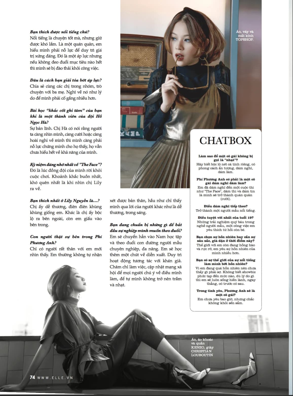 Phi Phuong Anh – Elle Girls — styling bởi Trần Hoài Trang · 4