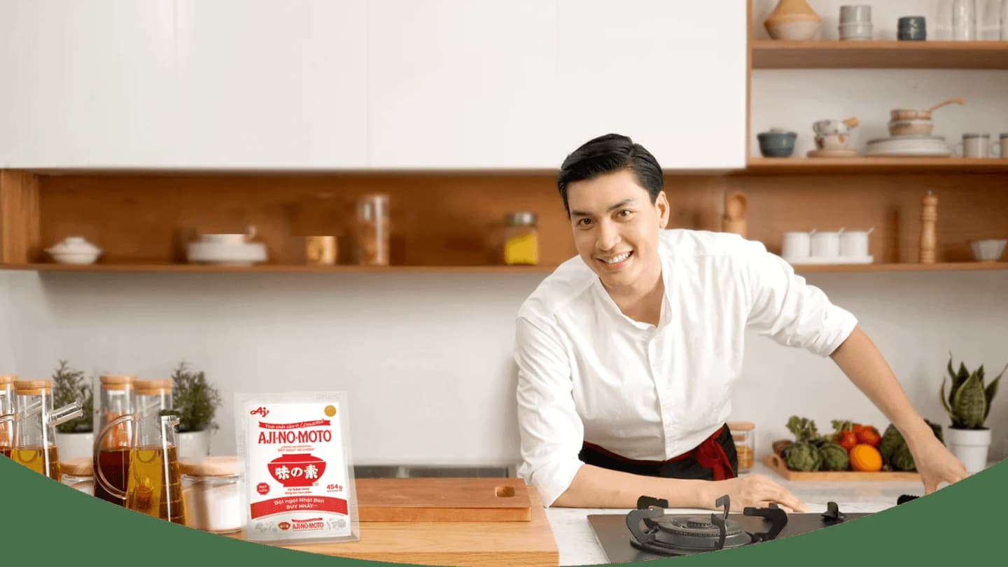 AJINOMOTO TVC – QUANG ĐẠI — styling bởi Trần Hoài Trang · 1