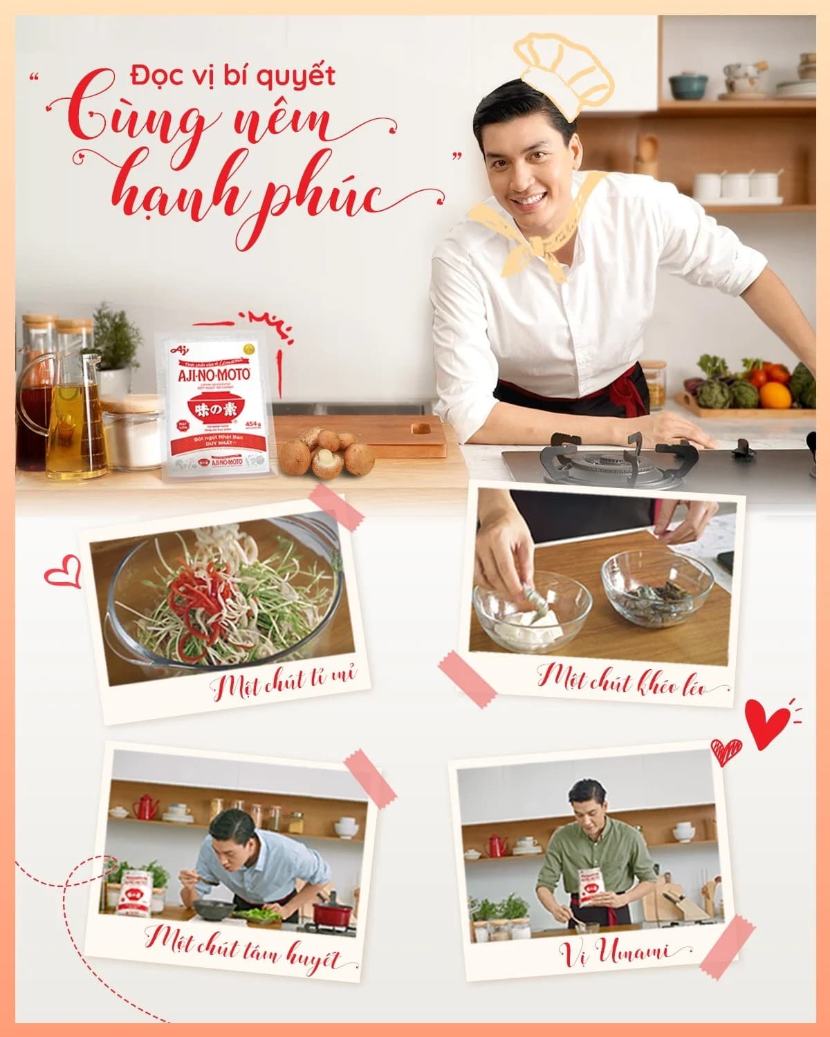 AJINOMOTO TVC – QUANG ĐẠI — styling by Trần Hoài Trang · 2