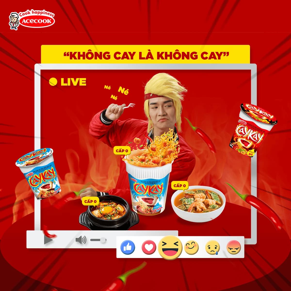 ACECOOK – Mì CayKay – BB TRẦN — styling by Trần Hoài Trang · 2